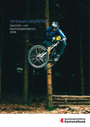Thumbnail Basellandschaftliche Kantonalbank Annual Report 2008