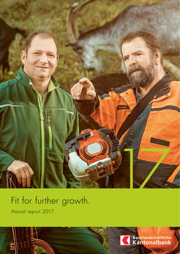 Miniature Basellandschaftliche Kantonalbank Rapport annuel 2017