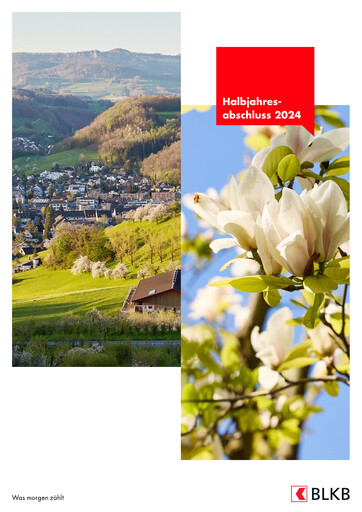 Miniature Basellandschaftliche Kantonalbank Rapport semestriel 2024-h1