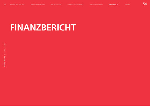 Thumbnail Phoenix Mecano Financial Report 2024