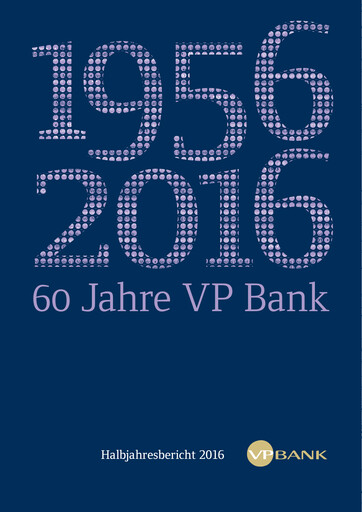 Miniature VP Bank Rapport semestriel 2016-h1