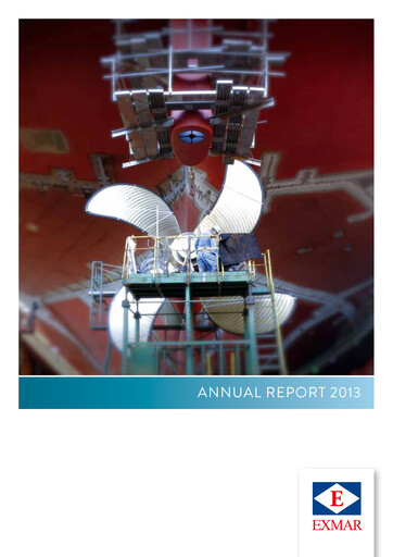 Thumbnail Exmar Annual Report 2013