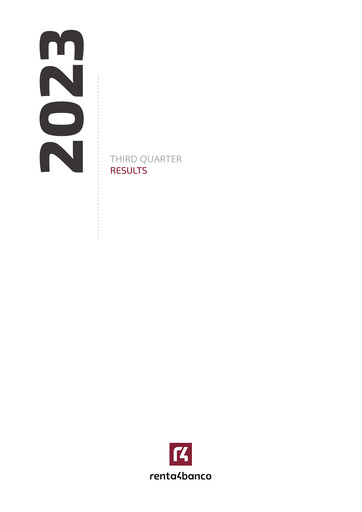 Thumbnail Renta 4 Banco Quarterly Report 2023-q3