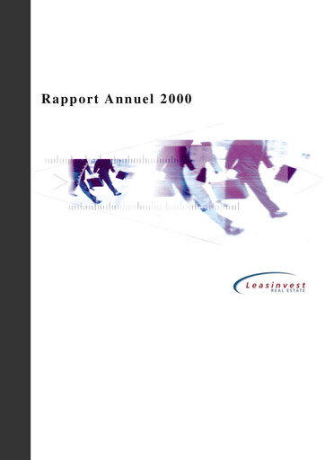 Thumbnail Nextensa Annual Report 2000