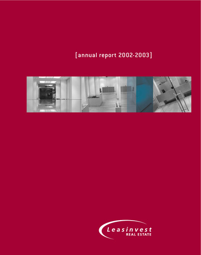 Thumbnail Nextensa Annual Report 2002-2003