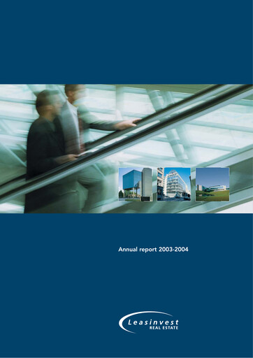 Thumbnail Nextensa Annual Report 2003-2004