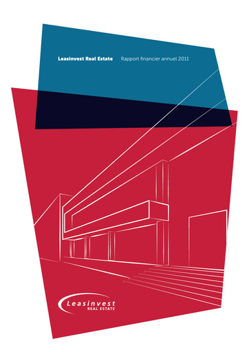 Thumbnail Nextensa Annual Report 2011