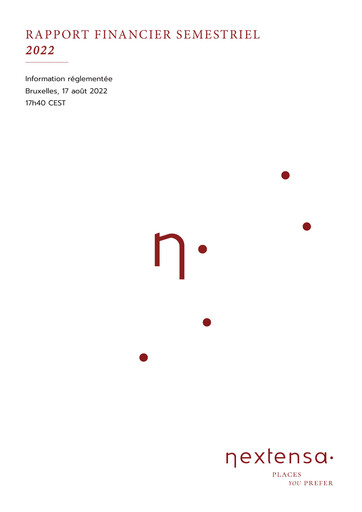 Thumbnail Nextensa Half-year Report 2022-h1