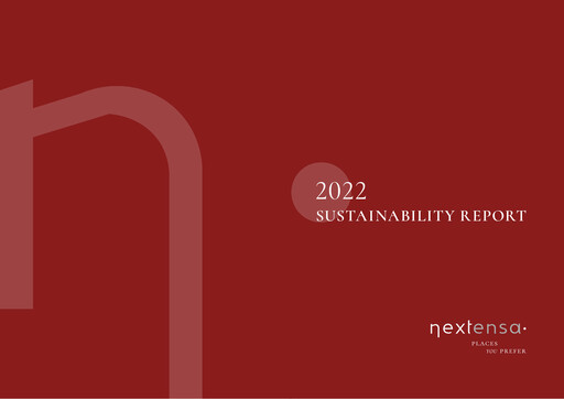 Thumbnail Nextensa Sustainability Report 2022