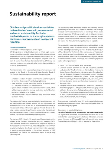 Thumbnail CPH Group AG Sustainability Report 2025