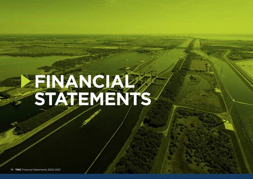 Thumbnail TINC NV Financial Statement 2020-2021