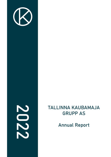 Thumbnail TKM Grupp AS Annual Report 2022