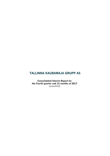 Thumbnail TKM Grupp AS Financial Report 2017