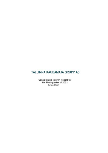 Thumbnail TKM Grupp AS Quarterly Report 2021-q1