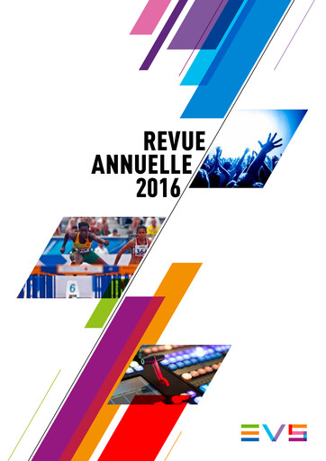 Thumbnail EVS Broadcast Equipment Annual Report 2016