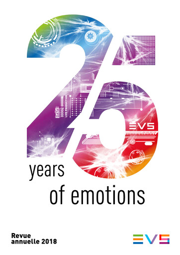 Thumbnail EVS Broadcast Equipment Annual Report 2018