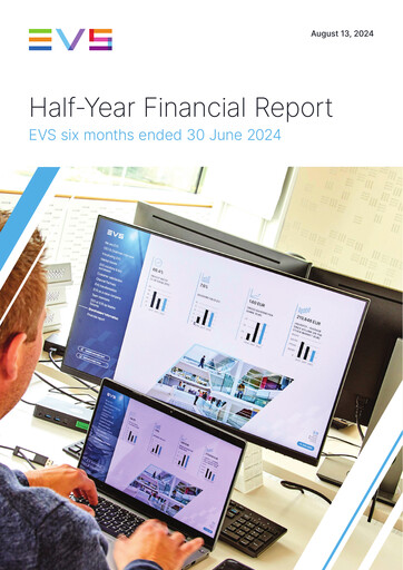 Thumbnail EVS Broadcast Equipment Half-year Report 2024-h1