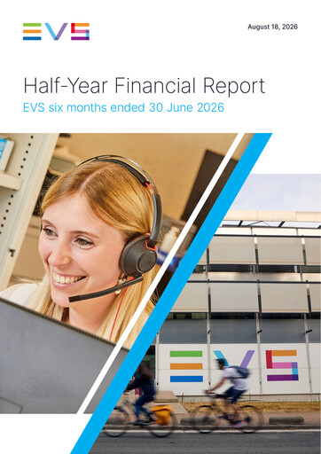 Thumbnail EVS Broadcast Equipment Half-year Report 2026-h1