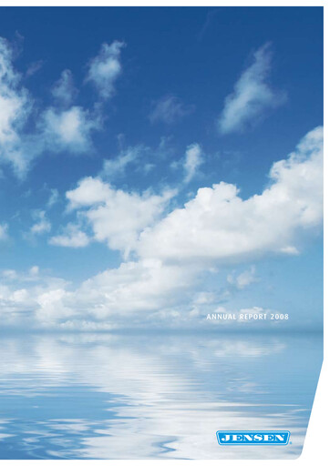 Thumbnail Jensen-Group Annual Report 2008