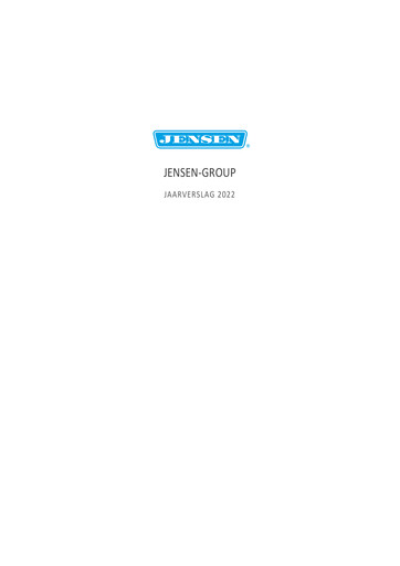 Thumbnail Jensen-Group Annual Report 2022