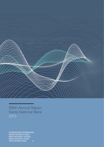 Thumbnail Schweizerische Nationalbank Annual Report 2013