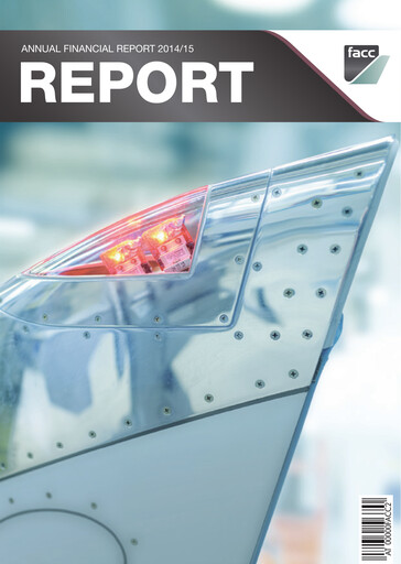 Thumbnail FACC AG Financial Report 2014-2015