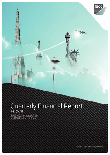 Vorschaubild FACC AG Quartalsbericht 2014-2015-q3