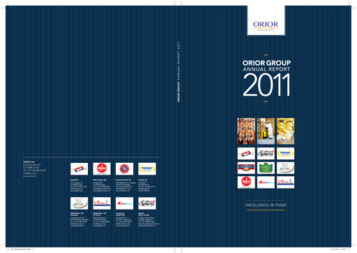 Thumbnail ORIOR AG Annual Report 2011