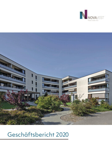 Miniature Novavest Real Estate AG Rapport annuel 2020