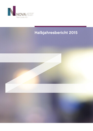 Thumbnail Novavest Real Estate AG Half-year Report 2015-h1