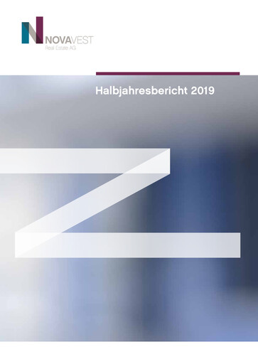 Thumbnail Novavest Real Estate AG Half-year Report 2019-h1