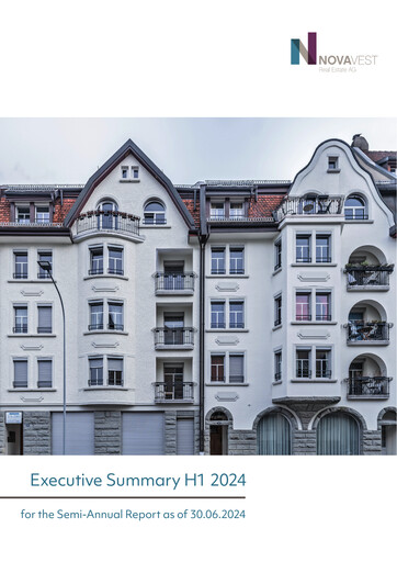 Thumbnail Novavest Real Estate AG Half-year Report 2024-h1