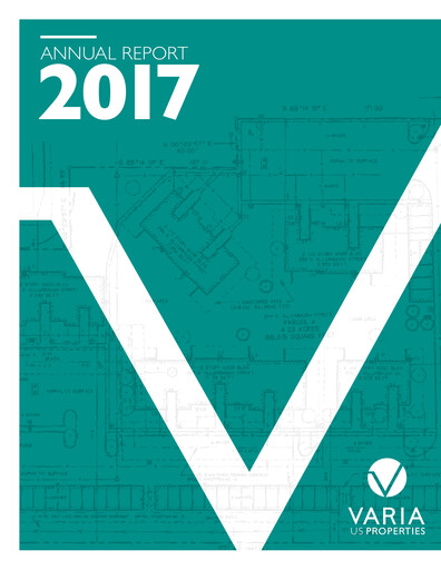 Miniature Varia US Properties Rapport annuel 2017