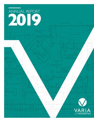Miniature Varia US Properties Rapport annuel 2019