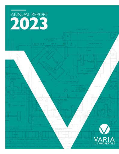 Miniature Varia US Properties Rapport annuel 2023