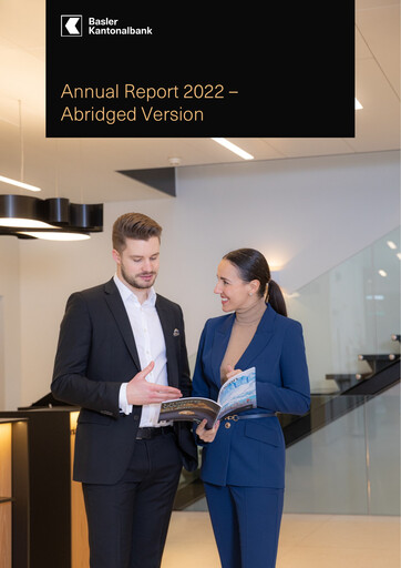 Thumbnail Basler Kantonalbank Annual Report 2022