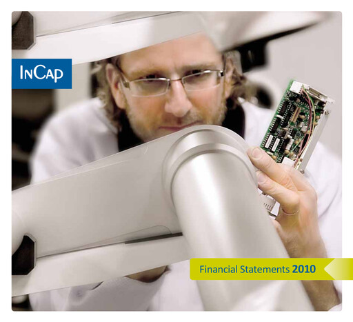 Thumbnail Incap Oyj Financial Statement 2010