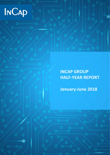 Thumbnail Incap Oyj Half-year Report 2018-h1