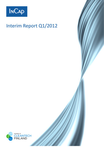 Thumbnail Incap Oyj Quarterly Report 2012-q1