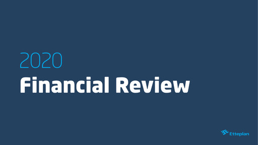 Thumbnail Etteplan Financial Statement 2020