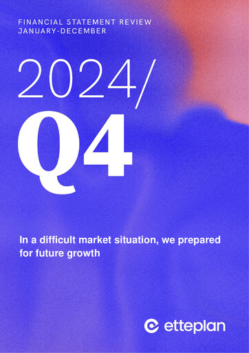 Thumbnail Etteplan Financial Statement 2024