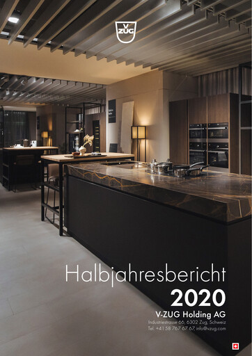 Thumbnail V-ZUG Holding Half-year Report 2020-h1