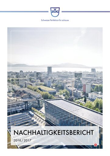 Thumbnail V-ZUG Holding Sustainability Report 2016-2017