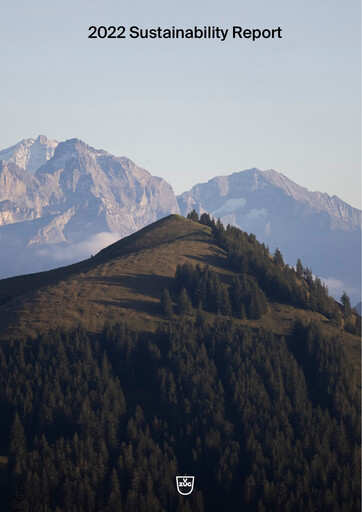 Thumbnail V-ZUG Holding Sustainability Report 2022