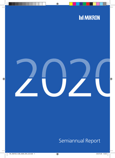 Miniature Mikron Holding Rapport semestriel 2020-h1