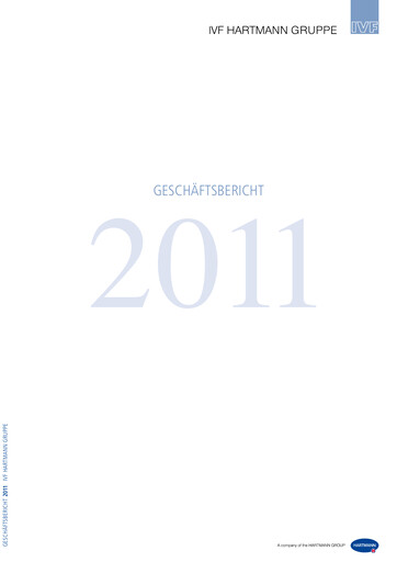 Thumbnail IVF Hartmann Annual Report 2011