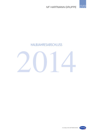 Miniature IVF Hartmann Rapport semestriel 2014-h1