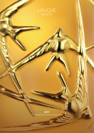 Vorschaubild Lalique Group Finanzmitteilung 2017