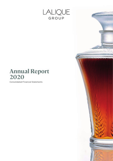 Vorschaubild Lalique Group Finanzmitteilung 2020
