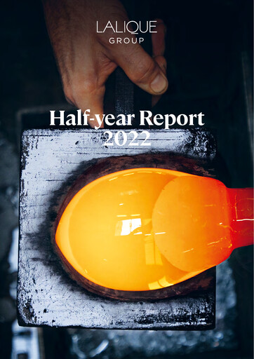Thumbnail Lalique Group Half-year Report 2022-h1